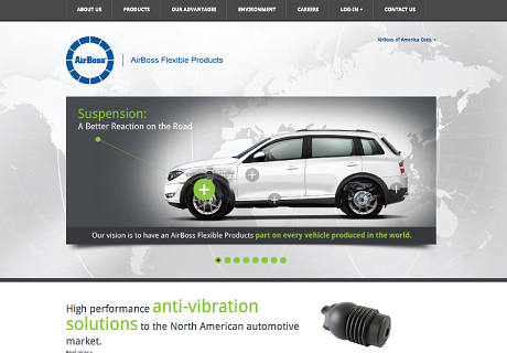 AirBoss Flexible Products Website