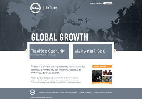 AirBoss Investor Relations Microsite