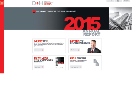 D+H Online Annual Report